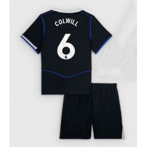 Chelsea Levi Colwill #6 Tredjetrøje Børn 2025-26 Kortærmet (+ Korte bukser)